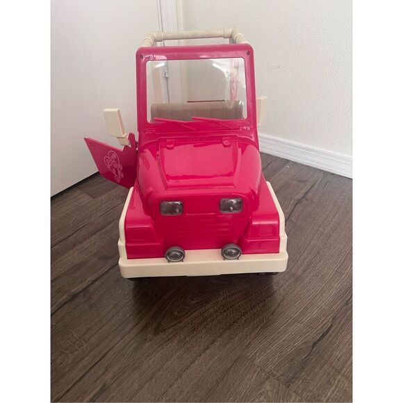 Our Generation Large  Pink Jeep Vehicle 24" long Fits 18" American Girl Dolls - Picture 5 of 6
